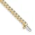 14K Yellow and White Gold Lab Grown Diamond VS/SI GH, Tennis Bracelet