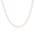 7-8mm White Cultured Freshwater Pearl endless Necklace