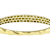 Twisted Graduated Bangle In 18k Gold Over Sterling Silver