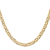 14k Yellow Gold 6.25mm Concave Mariner Chain 20 inch
