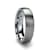 PERSEUS Domed with Brushed Finish Tungsten Band 6mm