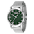Invicta Celestial 43mm Green Dial Stainless Steel Band Quartz Watch
