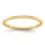 10K Yellow Gold 1.2mm Criss-Cross Pattern Stackable Expressions Band