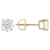 Lab-Grown Diamond Stud Earrings In 10K Gold 2.00ctw