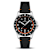 Dominatore Del Mare Bandiera Black Dial White Bezel Black Stainless
Steel Band Japan Quartz Watch