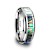 MAUI Tungsten Wedding Band with Mother of Pearl Inlay 7mm