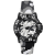 Armani Exchange Men's Classic White Dial, Two-tone Fabric Watch