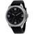 Oceanaut Men's Armada Black Dial, White Bezel, Black Rubber Strap Watch