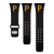 Gametime MLB Pittsburgh Pirates Black Silicone Apple Watch Band (42/44mm
M/L). Watch not included.