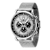 Invicta Speedway 44mm White Dial Stainless Steel Mesh Chronograph Quartz Watch