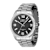 Invicta Specialty 43mm Black Dial Stainless Steel Band Quartz Watch