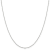 Sterling Silver 1.1mm Rolo Chain Necklace
