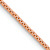 14k Rose Gold 1.1mm Box Link Chain 22"