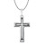 Invicta Men's Two-Tone Cross Pendant With Chain In Stainless Steel