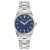Mathey Tissot Women's Classic Blue Dial, Stainless Steel Watch