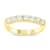 0.75cttw 7 Stone Diamond Band Ring in 14k Yellow Gold