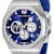 Technomarine Reef 45mm Blue Dial White Accents Blue Silicone Strap
Chronograph Quartz Watch