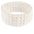 6-7mm White Cultured Freshwater Pearl Silver  Bracelet