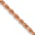 14k Rose Gold 2.25mm Solid Diamond-Cut Rope 20 Inch Chain