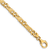 14k Yellow Gold 5.5mm Hand-polished Fancy Link Bracelet