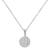 Initial B Charm Pendant Necklace In Silver-Tone