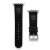Gametime NHL Vancouver Canucks Black Leather Apple Watch Band (42/44mm
M/L). Watch not included.