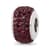Sterling Silver Reflections Crimson Full Preciosa Crystal Bead