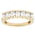 Polished Lab-Grown Diamond Band Ring 1.00ctw In 14K Yellow Gold Over
Sterling Silver