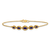 14k Yellow Gold Marquise Sapphire Bracelet