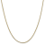 14K Yellow Gold 1mm Franco Chain Necklace