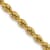 14k Yellow Gold 3.65mm Solid Rope 22 Inch Chain
