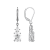 White Cubic Zirconia Platium Over Sterling Silver April Birthstone
Earrings 6.30ctw