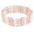 6-7mm Multicolor Cultured Freshwater Pearl Silver  Bracelet