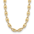 14K Yellow Gold 10mm Anchor Link 18-inch Necklace