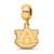 14K Yellow Gold Over Sterling Silver LogoArt Auburn University Small
Dangle Bead