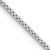14k White Gold 1.1mm Box Chain 14"