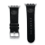 Gametime San Francisco 49ers Leather Band fits Apple Watch (42/44mm S/M
Black). Watch not included.
