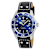 Invicta Pro Diver 43mm Blue Dial Leather Band Quartz Watch