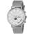 Christian Van Sant Men's Somptueuse LTD White Dial, Stainless Steel mesh Watch