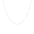 10K Yellow Gold Fine Box 16 Inch Chain Necklace