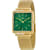 Oceanaut Women's Traditional Green Dial, Yellow Stainless Steel Watch