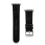 Gametime MLB Oakland Athletics Black Leather Apple Watch Band (42/44mm
S/M). Watch not included.