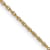 14k Yellow Gold 0.7mm Solid Cable 24 Inch Chain