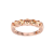 Champagne Cubic Zirconia 18k Rose Gold Over Sterling Silver Ring 2.02ctw