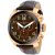 Christian Van Sant Men's Grand Python Brown Dial, Brown Leather Strap Watch