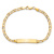 10k Yellow Gold Mariner Link ID Bracelet