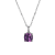 Lab Alexandrite Sapphire And Cubic Zirconia Platinum Over Silver June
Birthstone Pendant 8.14ctw