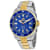 Seapro Men's Scuba 200  Blue Dial, Two-tone Yellow Stainless Steel Watch