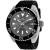 Oceanaut Men's Submersion Gray Dial, Black Bezel, Black Rubber Strap Watch
