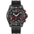 Seapro Men's Gallantry Black Dial, Black Rubber Strap Watch